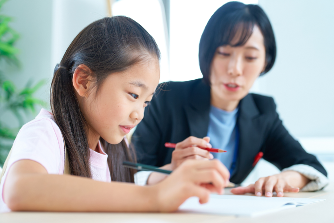 小学生への個別学習支援