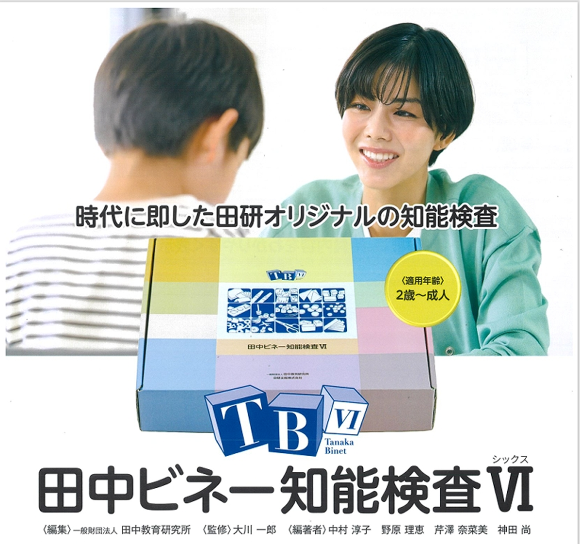 田中ビネー知能検査VI(シックス)時代に即した日本オリジナルの知能検査